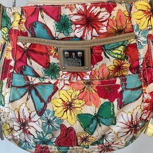 Women’s crossbody Tyler Rodan butterfly floral purse